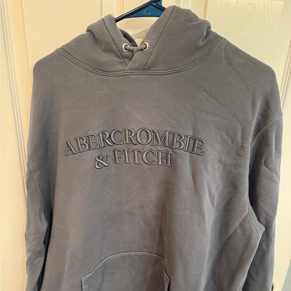 Abercrombie & Fitch Soft Blue Hoodie